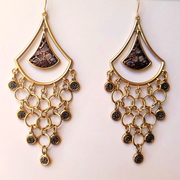 Kenneth Cole Reaction Jewelry - Vintage Chandelier Earrings Kenneth Cole Reaction (KCR), 3.5 inches